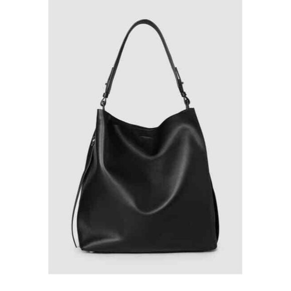 All Saints Handbags - ALLSAINTS Paradise Calfskin Leather Tote Handbag